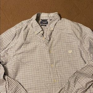 Chaps Stretch Oxford button up